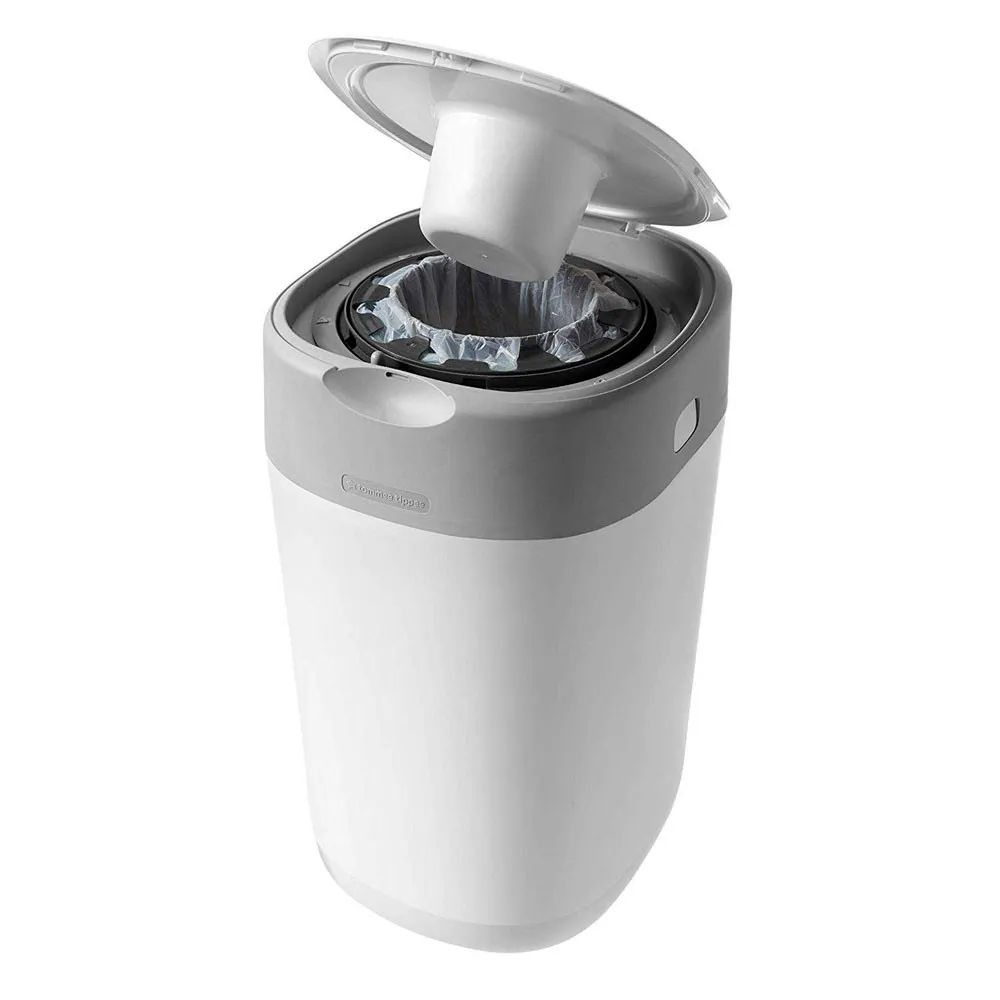 https://www.roshko.bg/media/catalog/product/cache/1/image/9df78eab33525d08d6e5fb8d27136e95/t/o/Tommee Tippee Twist and Click кош за пелени за еднократна употреба - бял 4.webp