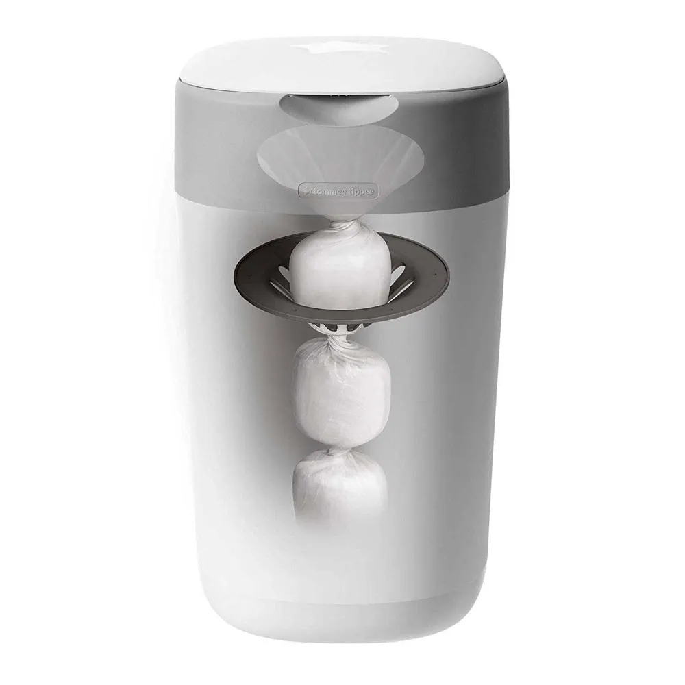 https://www.roshko.bg/media/catalog/product/cache/1/image/9df78eab33525d08d6e5fb8d27136e95/t/o/Tommee Tippee Twist and Click кош за пелени за еднократна употреба - бял 3.webp