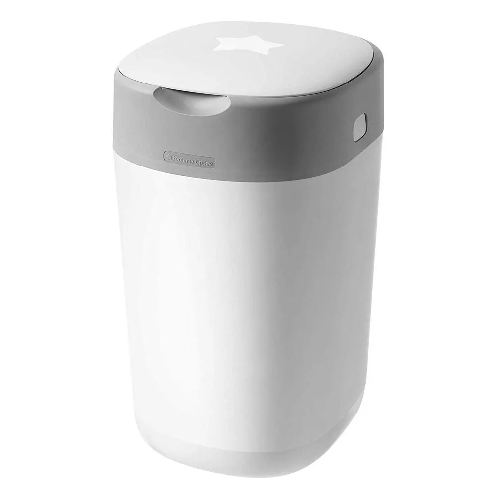 https://www.roshko.bg/media/catalog/product/cache/1/image/9df78eab33525d08d6e5fb8d27136e95/t/o/Tommee Tippee Twist and Click кош за пелени за еднократна употреба - бял 5.webp