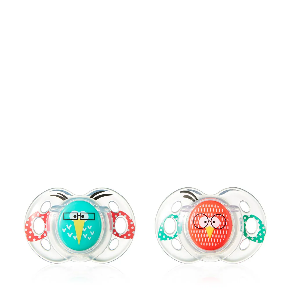 https://www.roshko.bg/media/catalog/product/cache/1/image/9df78eab33525d08d6e5fb8d27136e95/t/t/Tommee Tippee Ортодонтична залъгалка Fun Style 6-18м Птици, 2 бр.webp