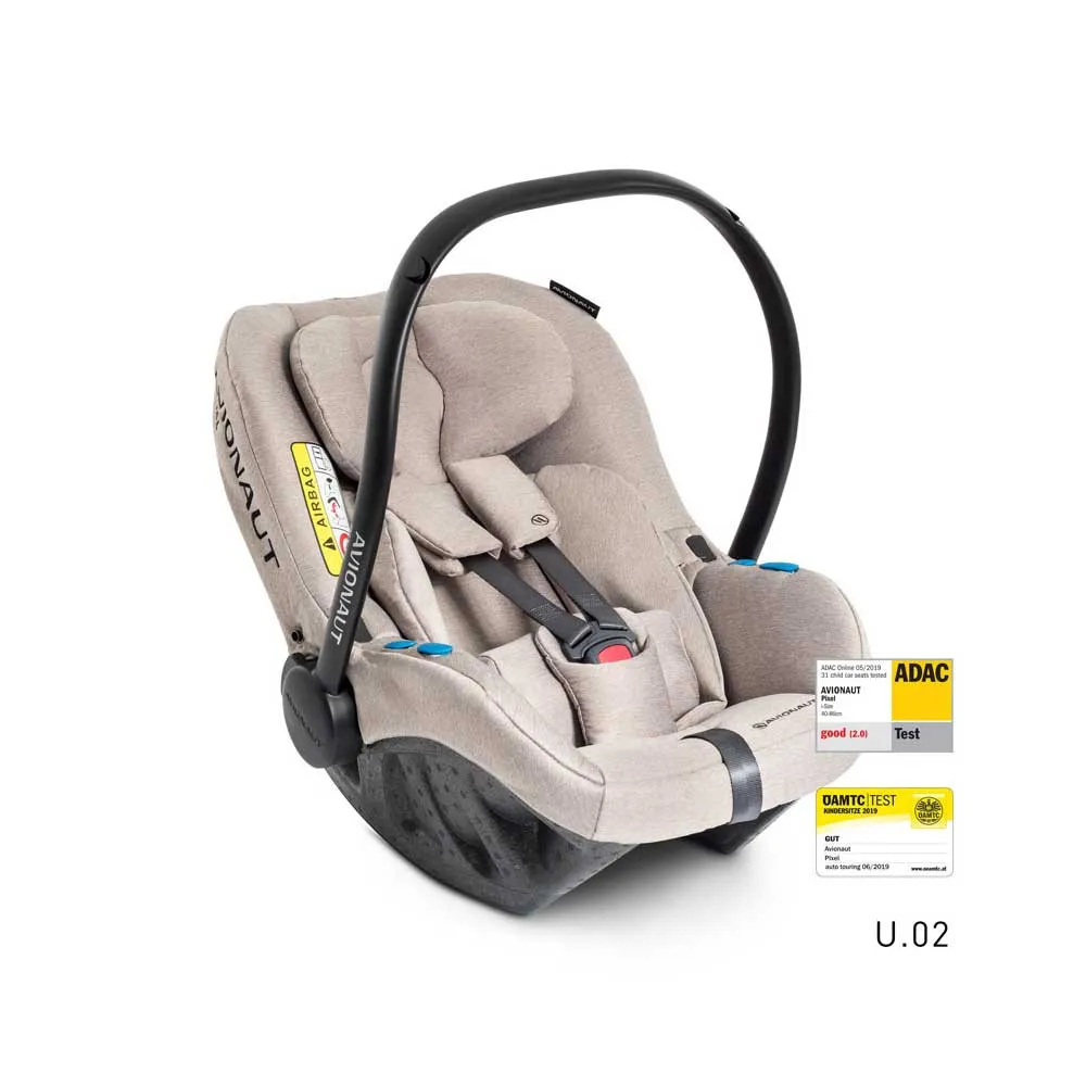 https://www.roshko.bg/media/catalog/product/cache/1/image/9df78eab33525d08d6e5fb8d27136e95/u/_/Avionaut Pixel стол за кола 0-13 кг - Beige Melange.webp