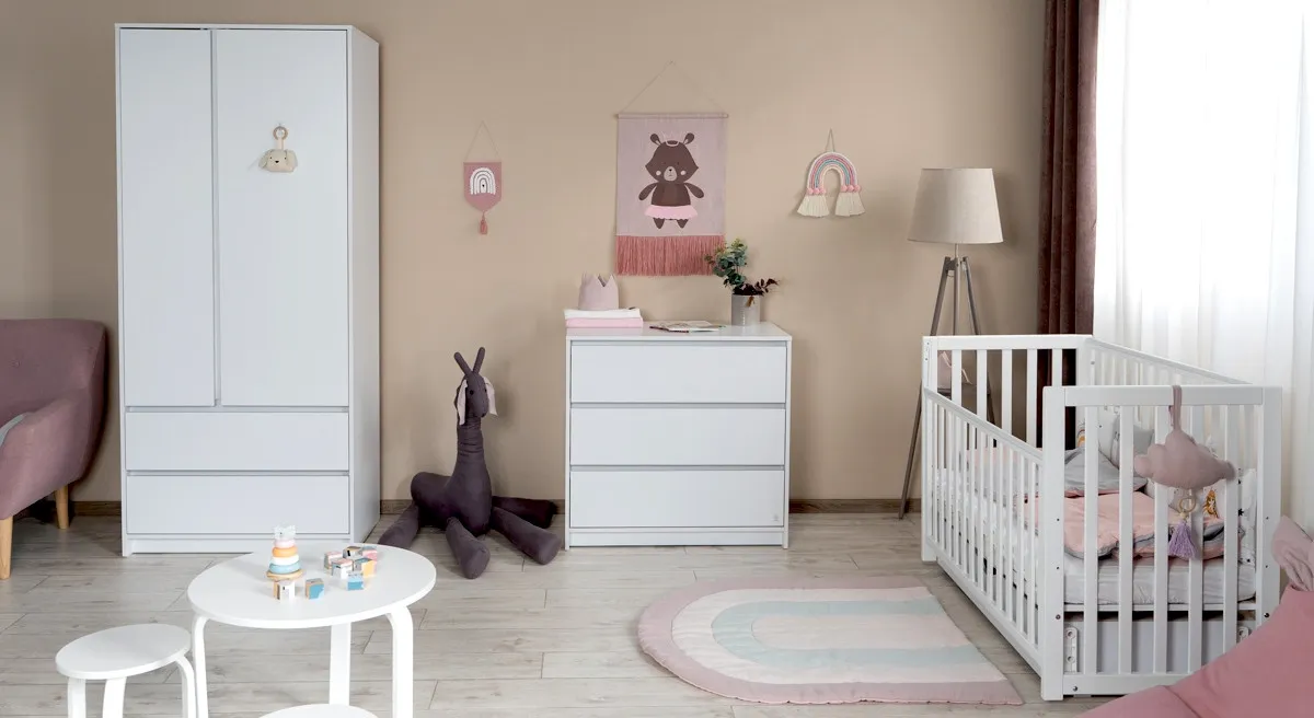 Veres Bern 900 Двукрилен гардероб за детска стая