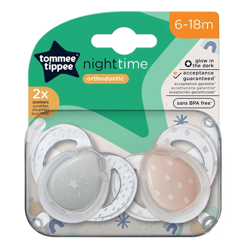 https://www.roshko.bg/media/catalog/product/cache/1/image/9df78eab33525d08d6e5fb8d27136e95/z/a/Tommee Tippee Ортодонтични залъгалки Night Time, 2 броя.webp