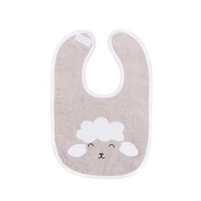 Fillikid лигавник от органичен памук с апликация - Sheep Grey
