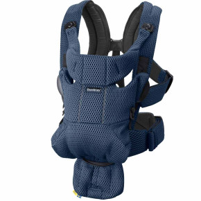 BabyBjörn Move ергономична раница за новородено-Navy Blue, 3D Mesh