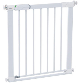 Safety 1st  Универсална метална преграда (плосък праг-1.1 см) за стълбища  SecurTech™ flat step metal gate