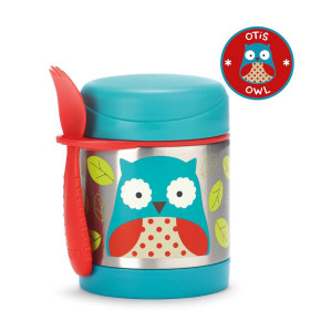 Skip Hop изолиращ контейнер за храна от неръждаема стомана - бухалчето Отис 252375
