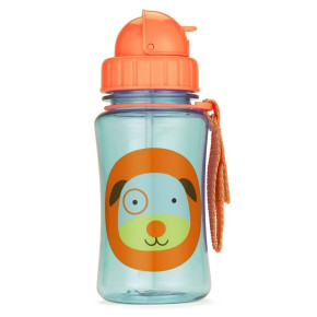Skip Hop Детска бутилка със сламка Zoo