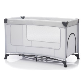 Fillikid сгъваема кошара за сън и игра Nizza - Stone Grey