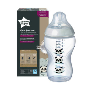 Tommee Tippee Шише за хранене Easi Vnet 340 ml 3 м+ - панди