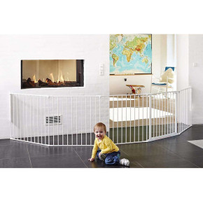 BabyDan Flex™ XXL модулна преграда - White