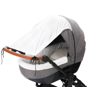 Fillikid сенник за детска количка Sky - Silver White