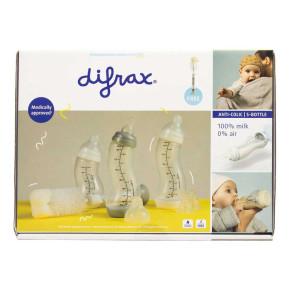Difrax Starter Kit комплект бутилки + четка