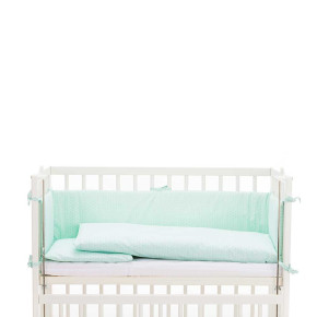 Fillikid Cocon Luxe спален комплект 4 части - Mint Triangle