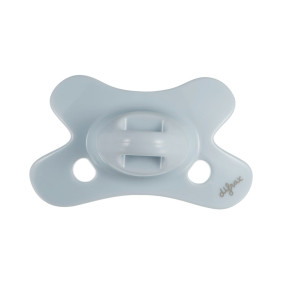 Difrax Newborn Dental Pacifier Pure ортодонтична залъгалка за новородено 0-6 м - Ice