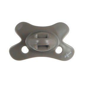 Difrax Dental Pacifier Pure ортодонтична залъгалка за бебе 0-6 м - Clay