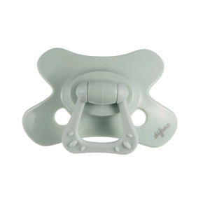 Difrax Dental Pacifier Pure ортодонтична залъгалка за бебе 6+ м - Pistache
