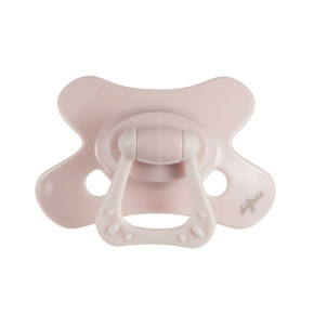 Difrax Dental Pacifier Pure ортодонтична залъгалка за бебе 6+ м - Blossom