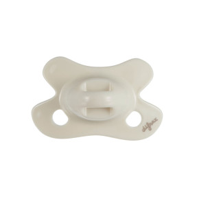 Difrax The Pure Newborn Dental Pacifier ортодонтична залъгалка за новородено 0-2 м - Popcorn