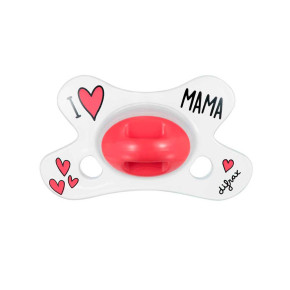 Difrax Natural залъгалак 0-6 м- I Love Mama