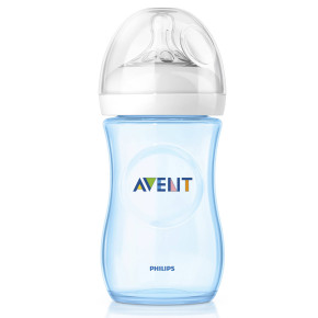 Philips AVENT шише за хранене Natural 260ml PP - лимитирана серия синьо