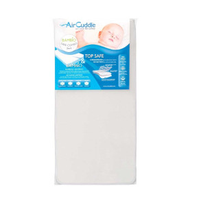 AirCuddle BAMBIO Safe Combo матрак + Top Safe непромокаем протектор за матрак с дишаща 3D структура