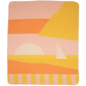 Бебешко одеяло Juwel David Fussenegger 70 x 90 см Sunset and Boat Abstract