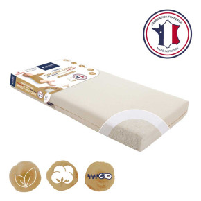 Candide Organic Cotton матрак за бебешка кошара 60/120 см