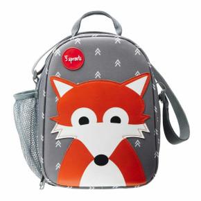 3 Sprouts Lunch Bag чанта за обяд-Fox