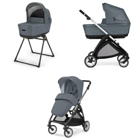 Детска количка 2 в 1 Inglesina Electa System Duo - Union Grey