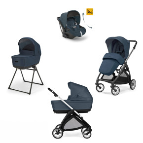 Детска количка 4 в 1 Inglesina Electa System Quattro Darwin Infant Recline - Hudson Blue Детска количка 4 в 1 Inglesina Electa System Quattro Darwin Infant Recline - Hudson Blue