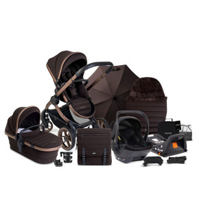 Бебешка количка iCandy Peach 7 Complete Bundle - Pecan и стол за кола Cocoon с ISOFix база Бебешка количка iCandy Peach 7 Complete Bundle - Pecan и стол за кола Cocoon с ISOFix база