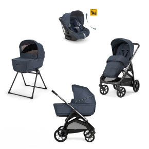 Детска количка 4 в 1 Inglesina Aptica System Quattro Darwin Infant Recline - Resort Blue Детска количка 4 в 1 Inglesina Aptica System Quattro Darwin Infant Recline - Resort Blue