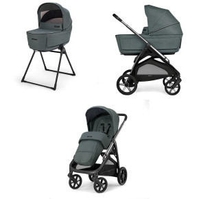Детска количка 2 в 1 Inglesina Aptica System Duo - Emerald Green
