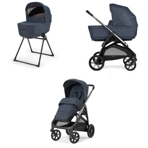 Детска количка 2 в 1 Inglesina Aptica System Duo - Resort Blue