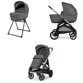Детска количка 2 в 1 Inglesina Aptica System Duo - Velvet Grey