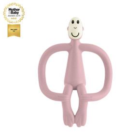 Matchstick Monkey Original Monkey Teething Toy чесалка с апликатор - Dusty Pink