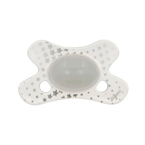 Difrax Pacifier Dental ортодонтична залъгалка 0-6 м - Glow in the Dark