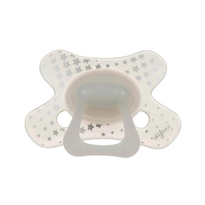 Difrax Pacifier Dental ортодонтична залъгалка 6+ м - Glow in the Dark