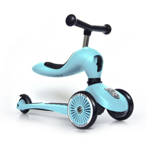 Scoot and Ride Тротинетка 2 в 1 Highwaykick 1 Blueberry