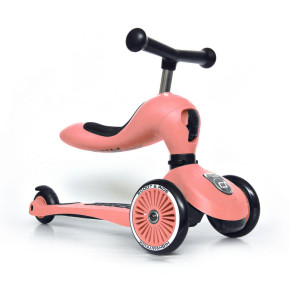 Scoot and Ride Тротинетка 2 в 1 Highwaykick 1 Peach