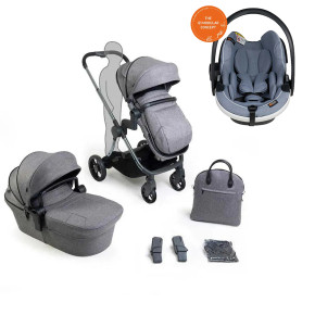 iCandy Lime Lifestyle Phantom Charcoal бебешка количка + стол за кола BeSafe iZi Go X1 iCandy Lime Lifestyle Phantom Charcoal бебешка количка + стол за кола BeSafe iZi Go X1