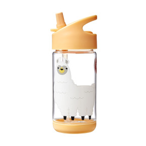 3 Sprouts бутилка за вода с мек накрайник - Llama