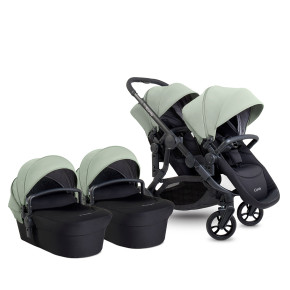 Бебешка количка за близнаци iCandy Orange 4 Complete Twin - Pistachio