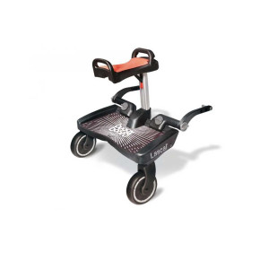 Lascal Buggy Board Maxi with Saddle Универсална Степенка за второ дете Макси със седалка - Черен/Червен (Детски колички)Back Reset Delete Duplicate Save Save and Continue Edit
