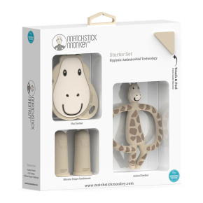 komplekt-silikonovi-chesalki-matchstick-monkey-giraffe