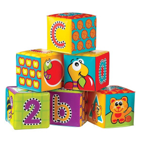 Playgro Меки кубчета за баня (6бр./оп.) 6м+ 