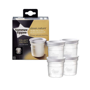 Tommee Tippee Контейнери за кърма 60ml (4 бр./оп.) 
