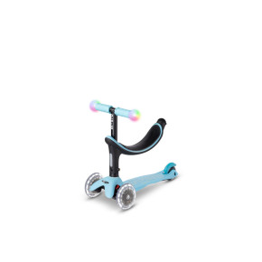 trotinetka-Mini-Micro-2Grow-Deluxe-Magic-LED - Blue