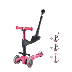 detska-trotinetka-Mini-Micro-3in1-Deluxe-Plus-LED - Pink